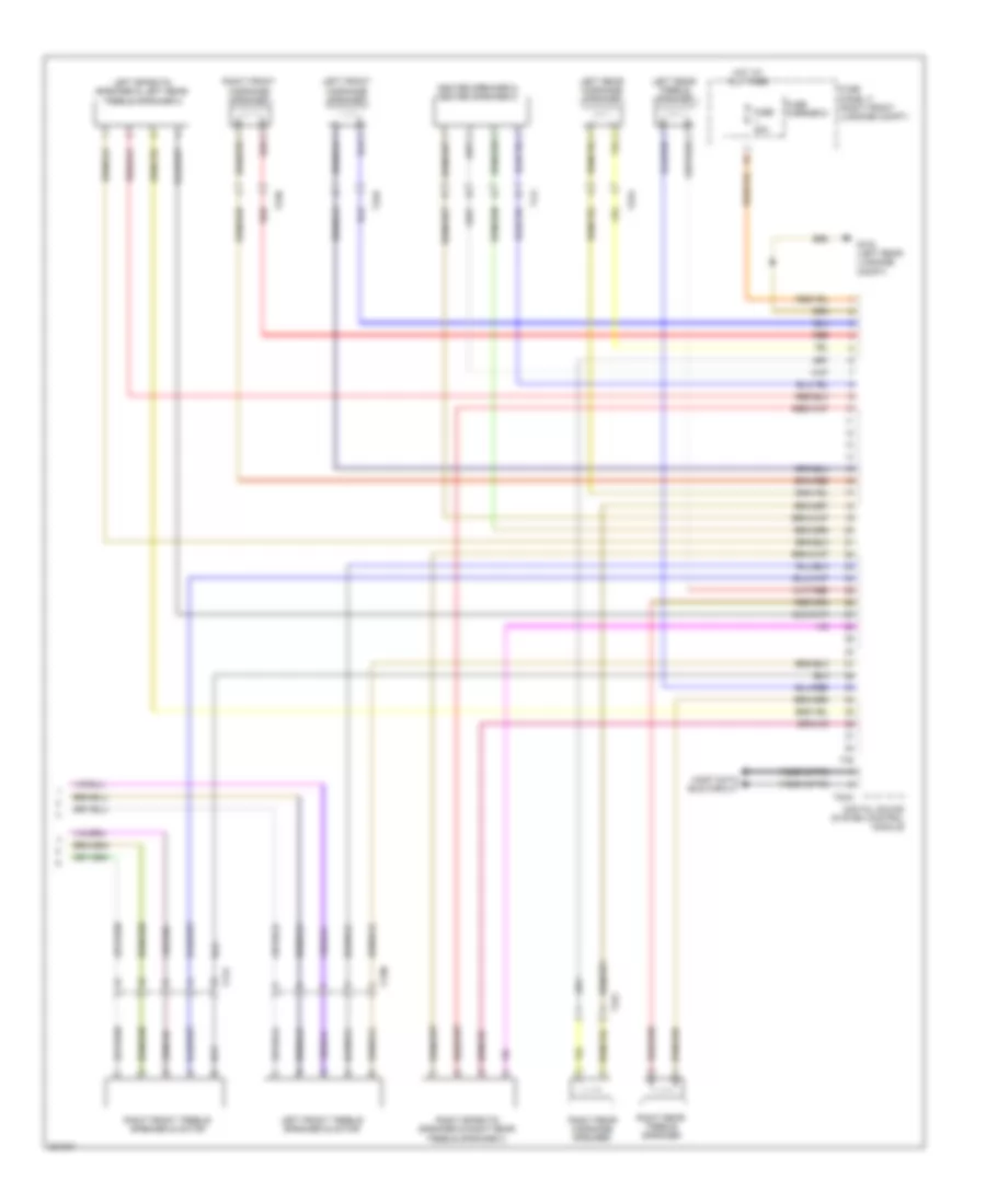 Radio Wiring Diagram, withBang & Olufson Sound (3 из 3) для Audi A8 2012