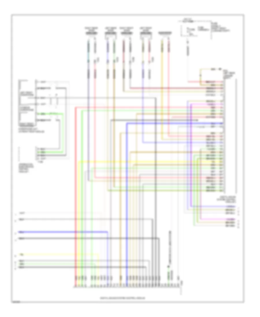 Radio Wiring Diagram, withBang  Olufson Sound (2 из 3) для Audi A8 L 2012