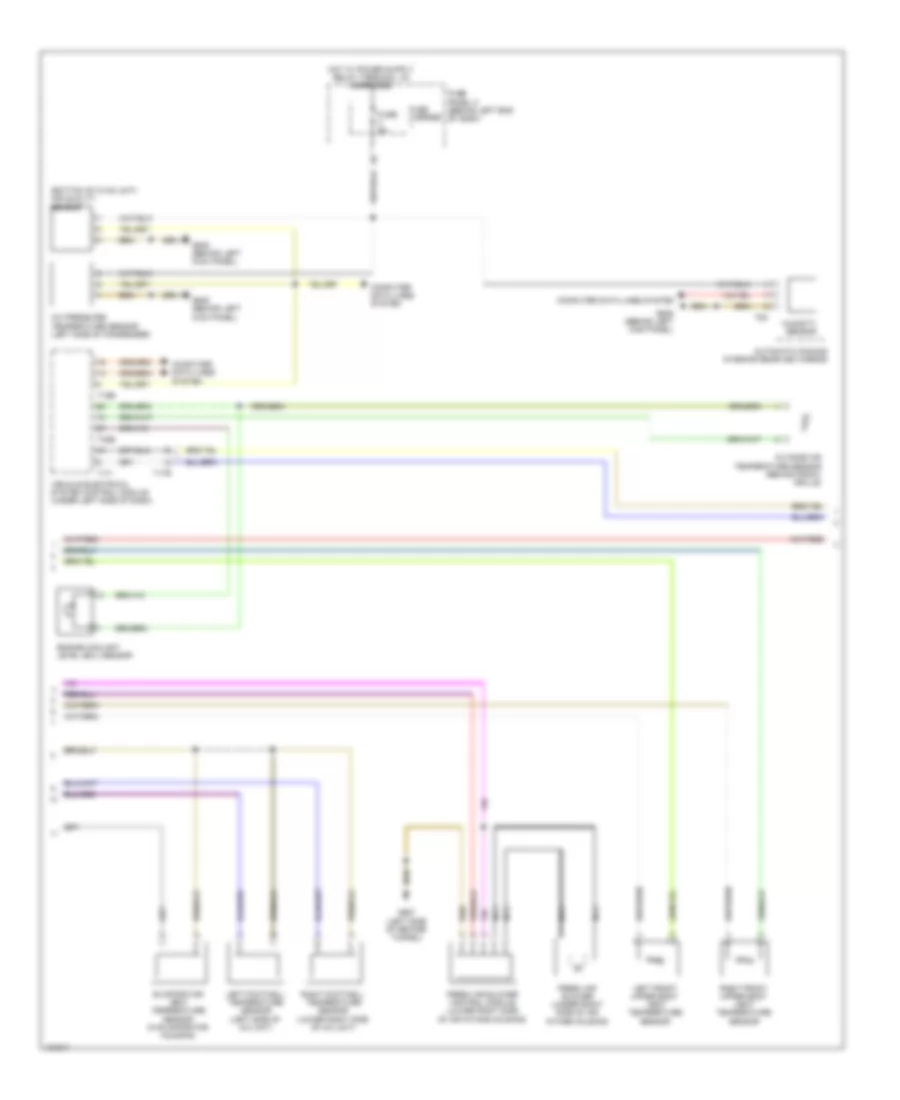 Электросхема кондиционера, Комфорт (2 из 3) для Audi A4 2014
