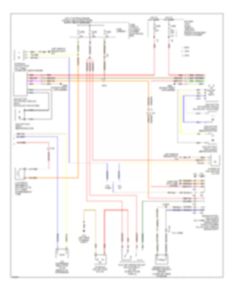 Электросхема кондиционера, Комфорт (3 из 3) для Audi A4 2014