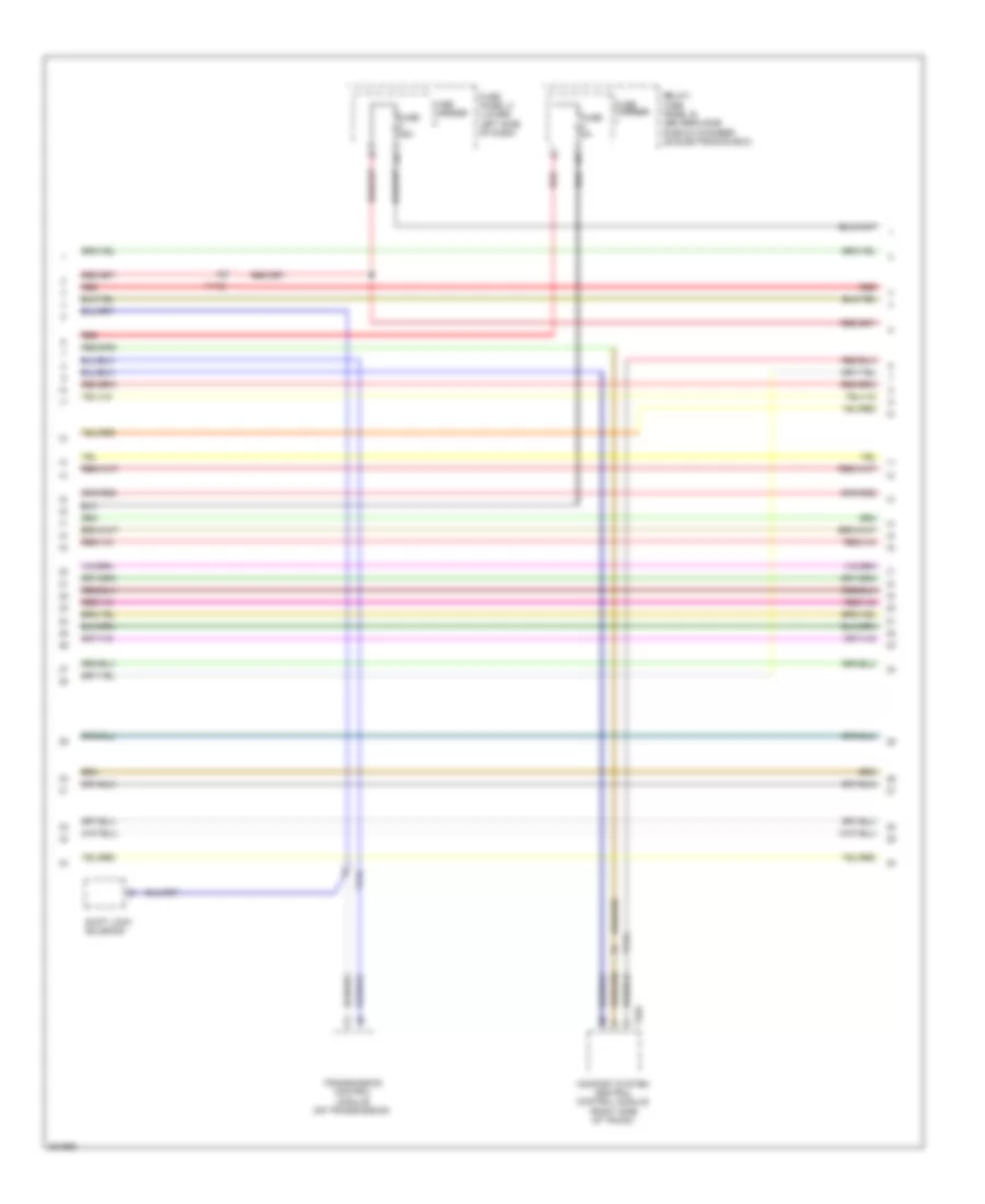 3.2L, Электросхема системы управления двигателем (3 из 8) для Audi Q5 2.0T 2012