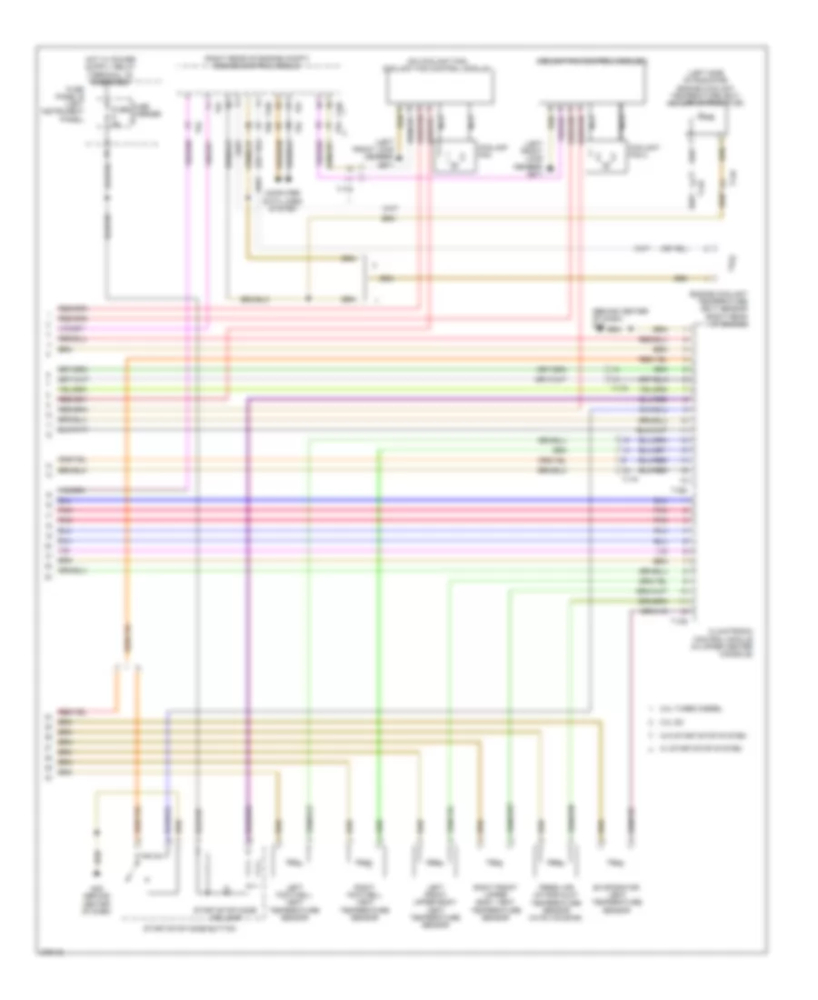 Электросхема кондиционера, Комфорт (4 из 4) для Audi Q7 3.0 TDI 2012