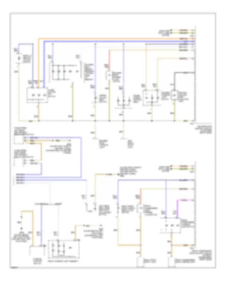 Электросхема подсветки приборов (2 из 2) для Audi A5 2.0T Quattro 2010