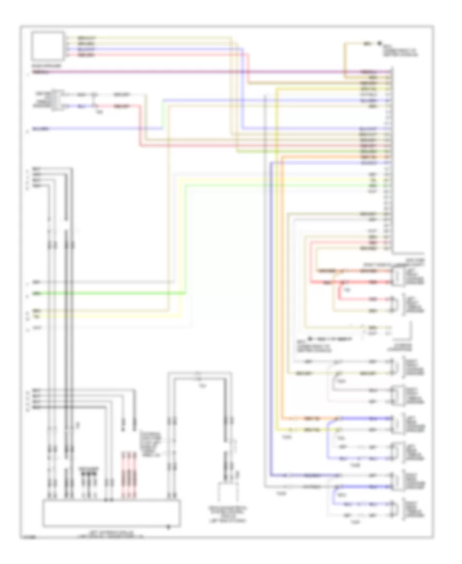 Radio Wiring Diagram, withRNS Low & Bose (2 из 2) для Audi A3 Premium 2013