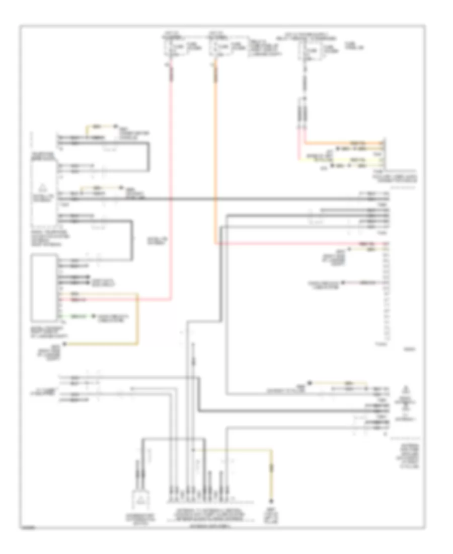 Radio Wiring Diagram, DSP Radio withBang & Olufsen (3 из 3) для Audi Q7 3.6 2010