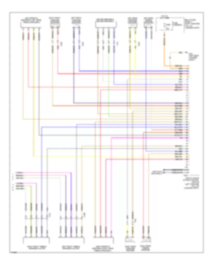 Radio Wiring Diagram, withBang & Olufson Sound (3 из 3) для Audi A8 Quattro L W12 2014
