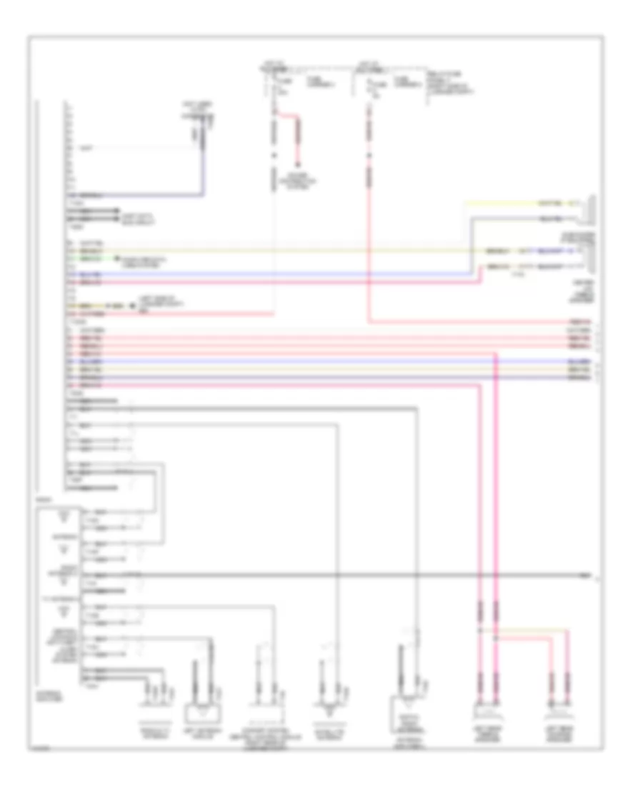 Radio Wiring Diagram, Convertible Standard MMI & Basic MMI (1 из 2) для Audi A5 Premium Plus 2013