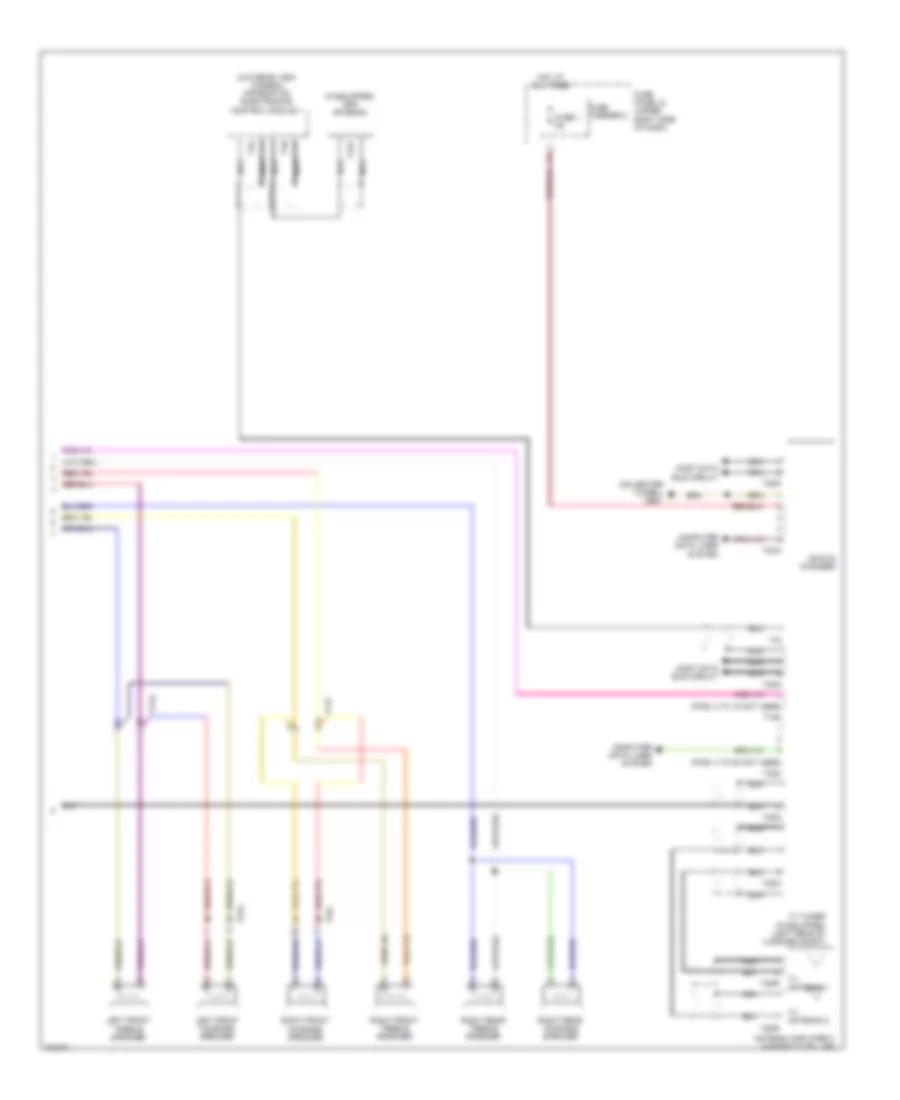 Radio Wiring Diagram, Convertible Standard MMI  Basic MMI (2 из 2) для Audi A5 Premium Quattro 2013