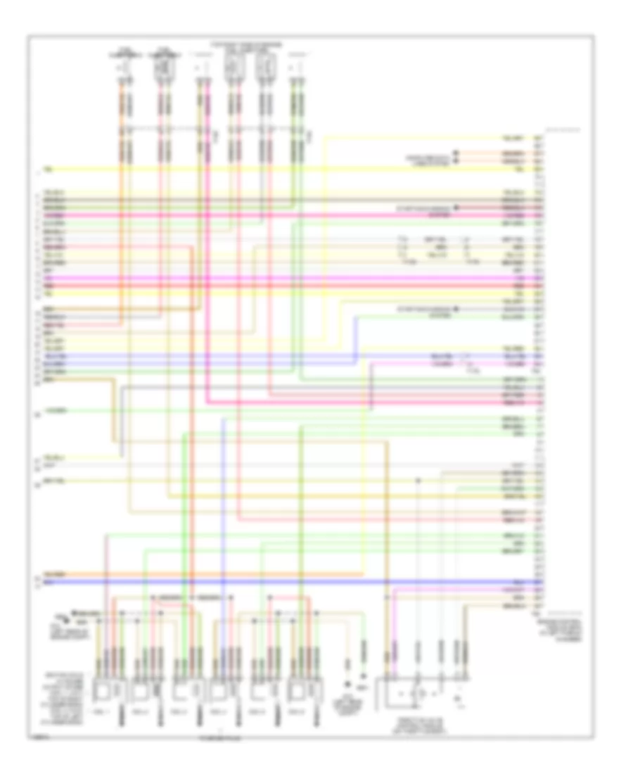 3.0L SC, Электросхема системы управления двигателем (8 из 8) для Audi Q5 Hybrid Prestige 2014