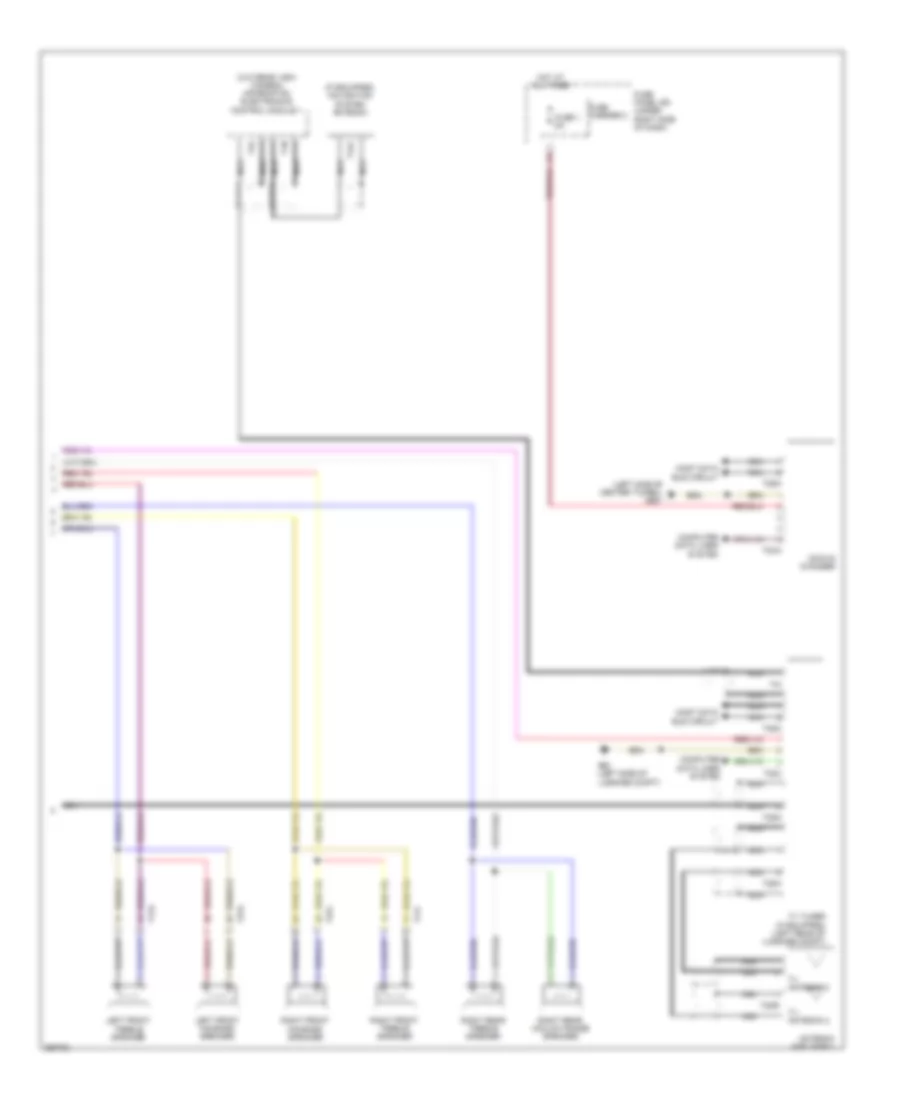Navigation Wiring Diagram, Convertible Standard MMI & Basic MMI (2 из 2) для Audi A5 2.0T Quattro 2011