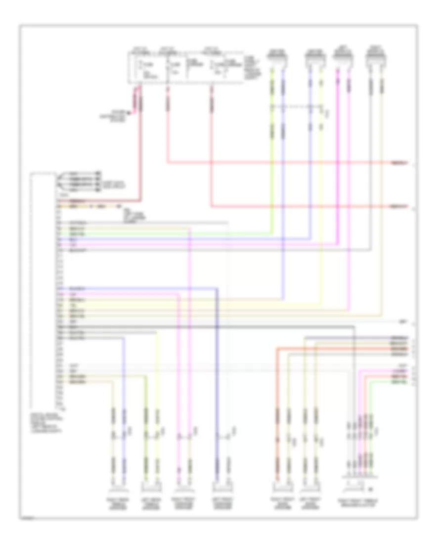 Radio Wiring Diagram, withBang & Olufson Sound (1 из 3) для Audi A7 Premium Plus 2013