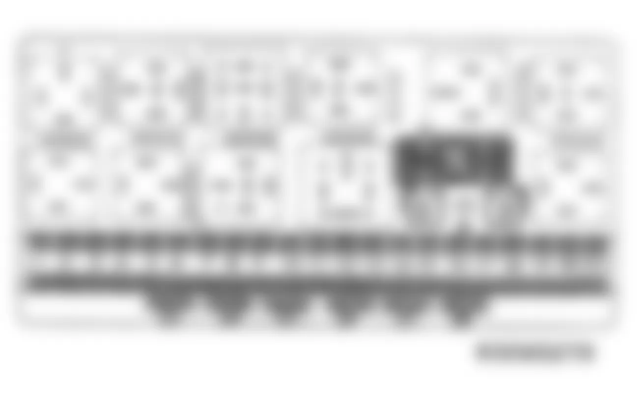 Audi 90 CS Quattro 1993 - Component Locations -  Fuse Panel Identification (1990-95)