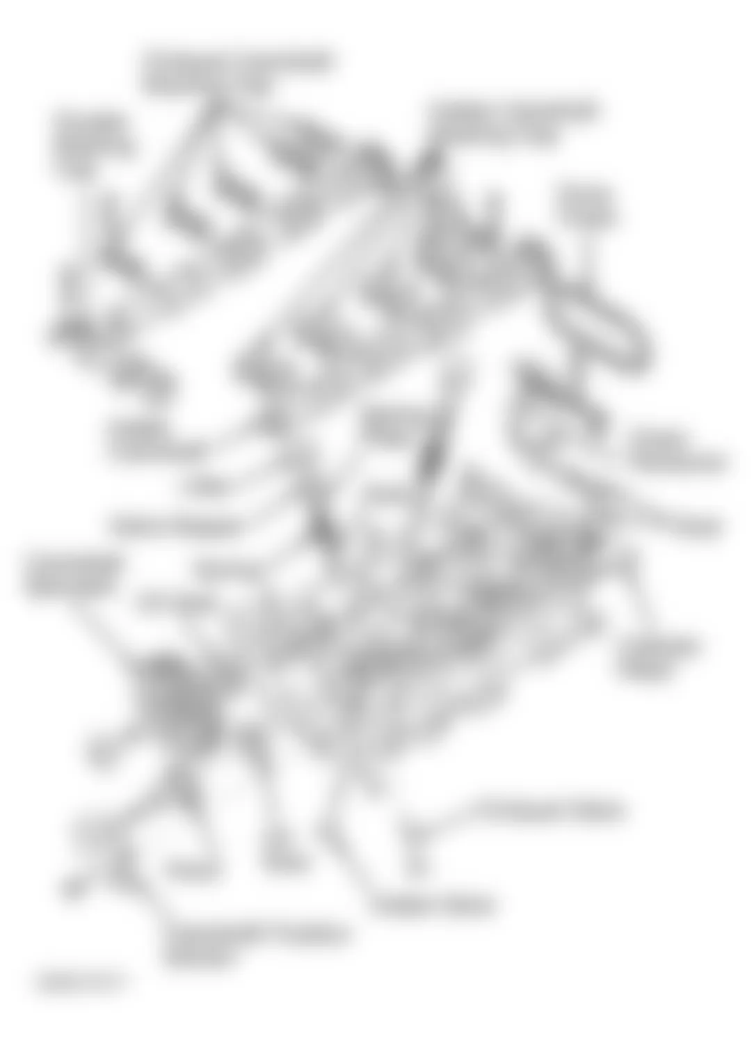 Audi A4 Avant Quattro 1998 - Component Locations -  Identifying Cylinder Head Components