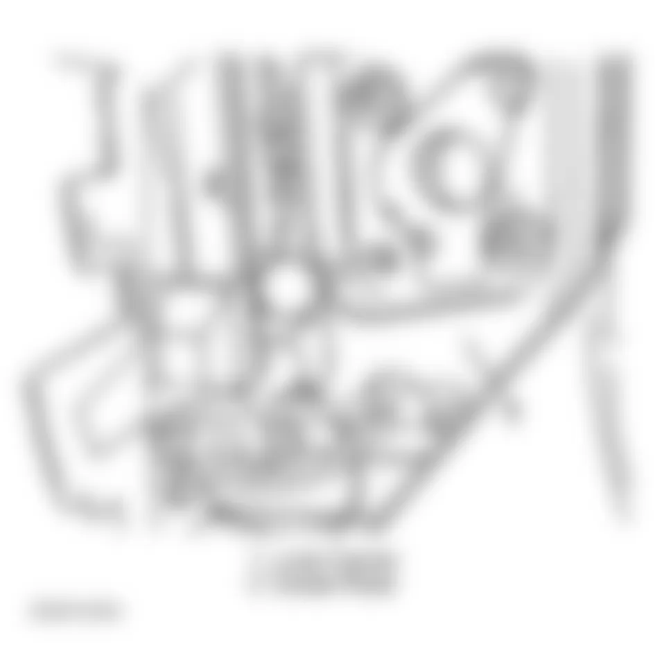 Audi A4 Quattro 1998 - Component Locations -  Identifying Installed Location Of Guide Rods (3411)