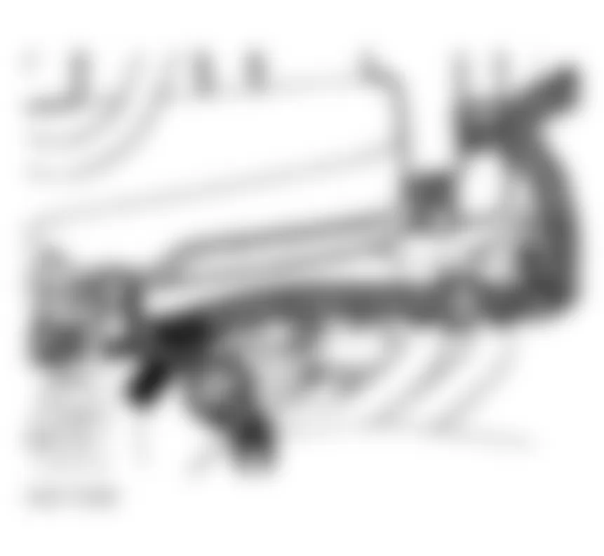 Audi A4 Quattro 1998 - Component Locations -  Identifying Leak Detection Pump Hose, Remove From Intake
