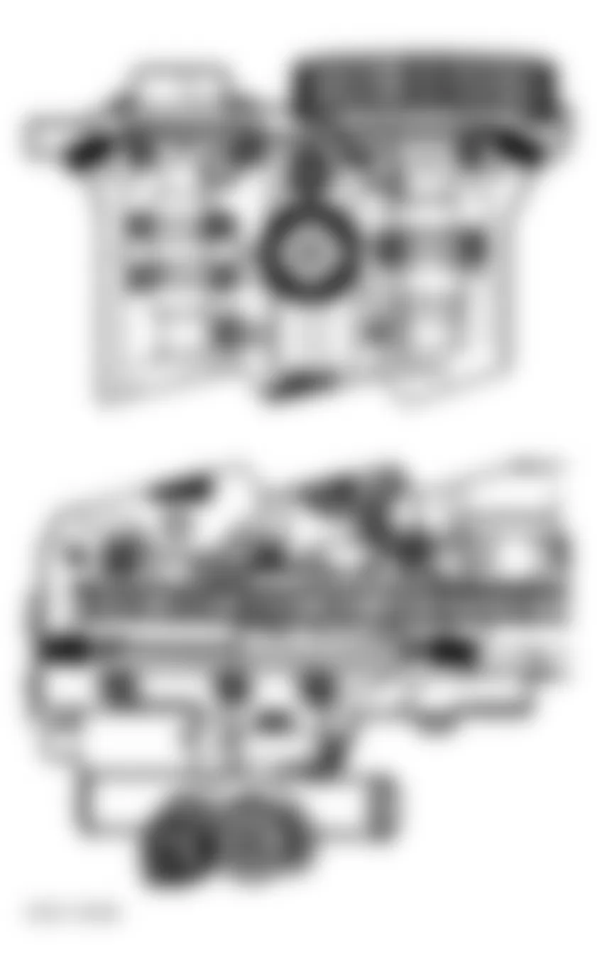 Audi A4 Quattro 1998 - Component Locations -  Identifying Location To Apply Sealer Before Valve Cover Installation