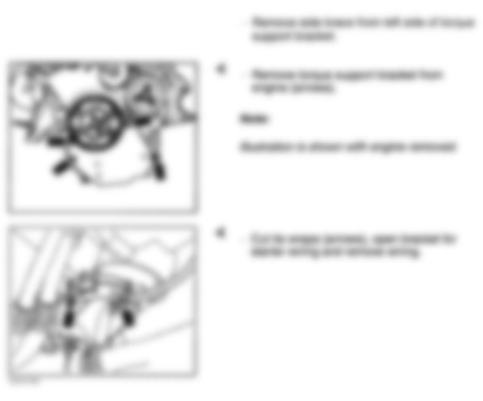 Audi A4 Quattro 1998 - Component Locations -  Replacing Oil Pan (A4 - 2 Of 10)