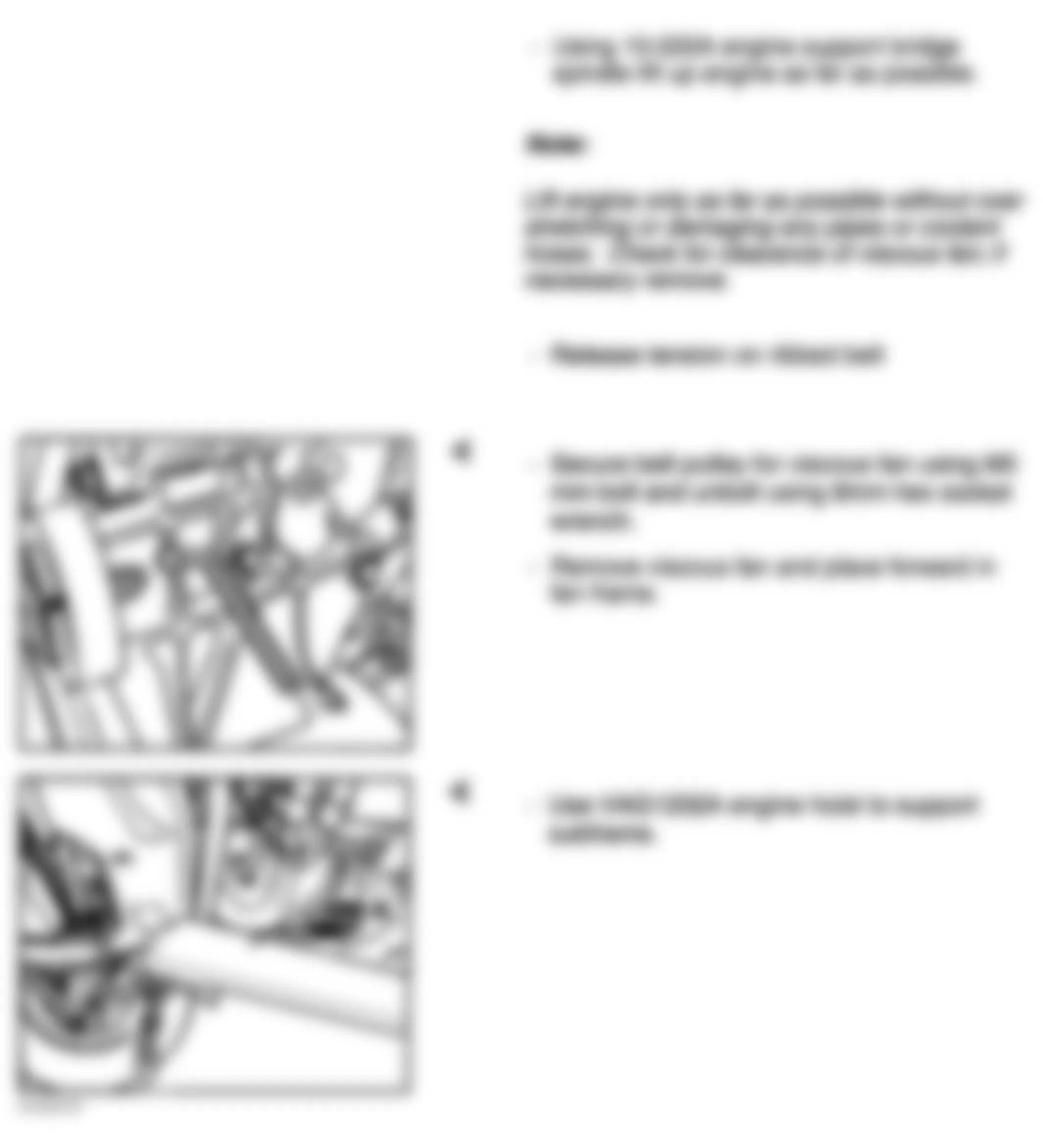 Audi A4 Quattro 1998 - Component Locations -  Replacing Oil Pan (A4 - 5 Of 10)