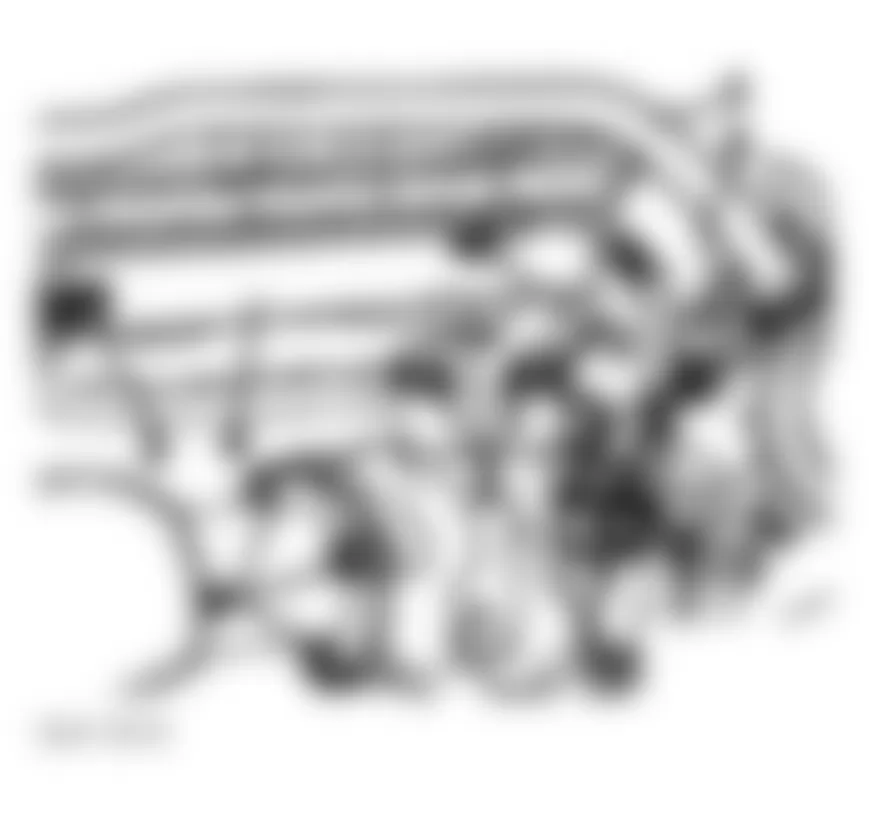 Audi A4 Quattro 1998 - Component Locations -  Removing Turbocharger (2 of 2)