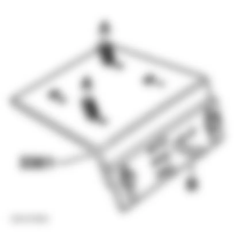 Audi A4 Quattro 1998 - Component Locations -  Identifying Cylinder Head Support Fixture (3361) & Settings