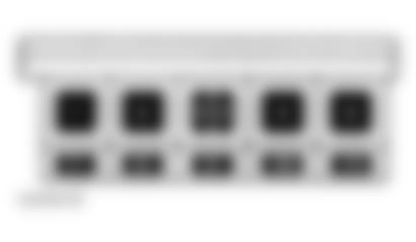Audi A8 Quattro 1998 - Component Locations -  Identifying Fuses & Relays On Auxiliary Eleven Fold Panel