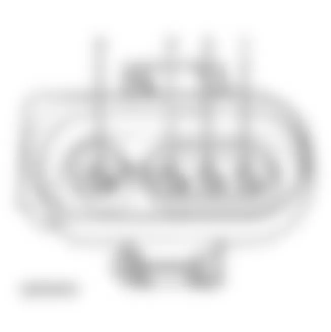 Audi Cabriolet 1998 - Component Locations -  HO2S Connector (Sensor-Side) Terminals