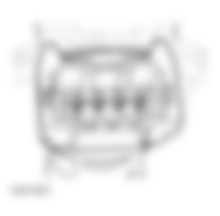 Audi Cabriolet 1998 - Component Locations -  Ignition Coil Power Output Stage 4-Pin Connector (Harness-Side) Terminals