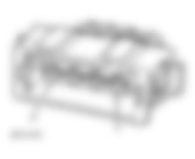 Audi Cabriolet 1998 - Component Locations -  MAF Sensor Connector Terminals (Harness-Side)