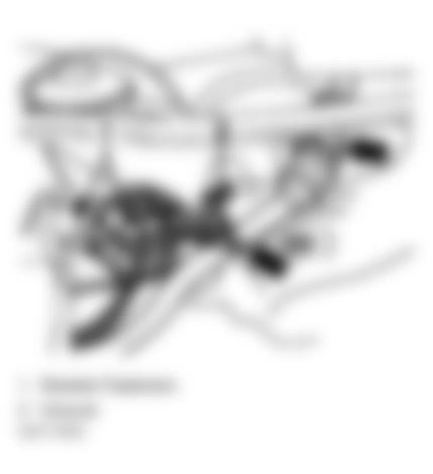 Audi A4 1999 - Component Locations -  Identifying Harness Connector Bracket