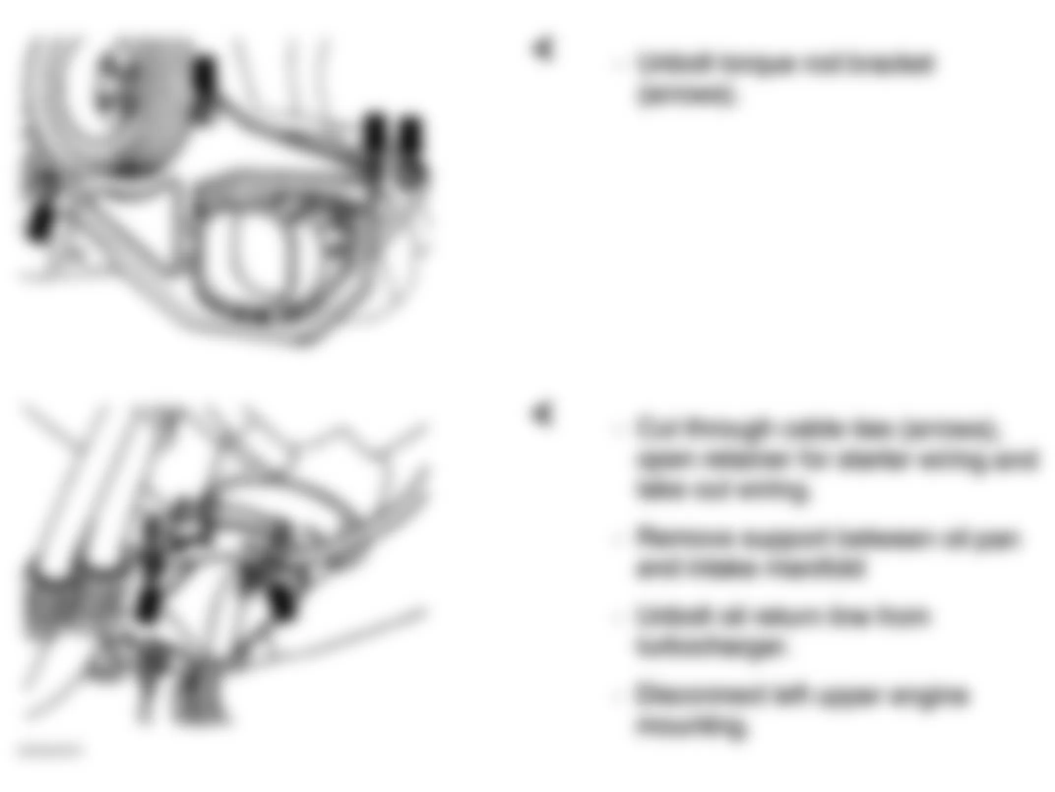 Audi A4 Quattro 1999 - Component Locations -  Replacing Oil Pan (Passat - 1 Of 7)