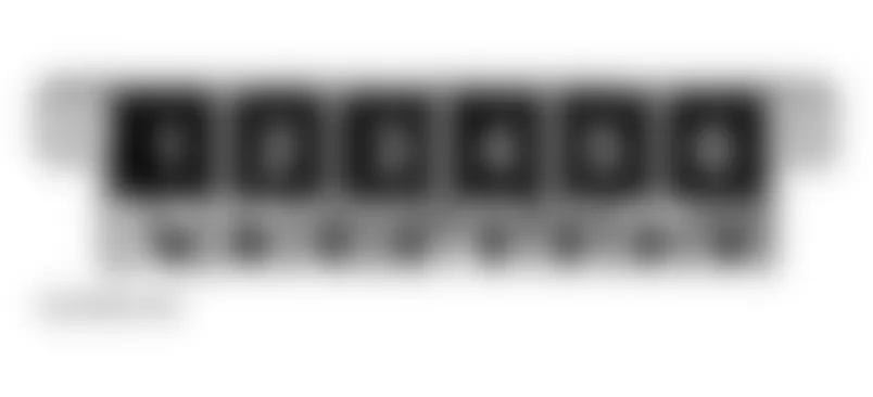 Audi A8 Quattro 1999 - Component Locations - Identifying Relays On Central Electric Panel