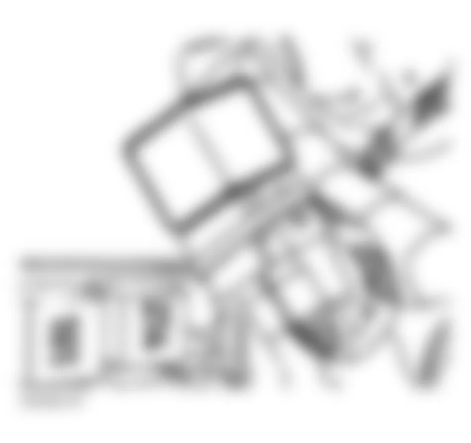 Audi A8 Quattro 1999 - Component Locations - Identifying Coolant Fan Third Speed Relay (J135)