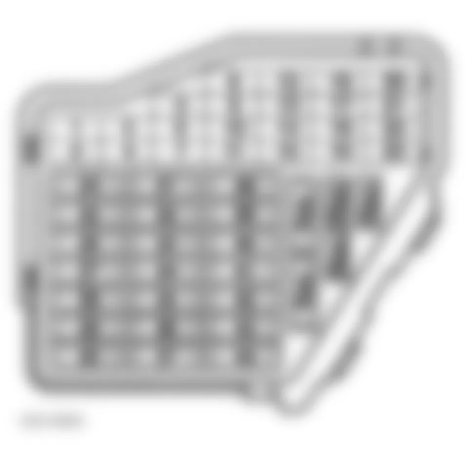 Audi A6 2001 - Component Locations -  Identifying Fuse Panel Fuses