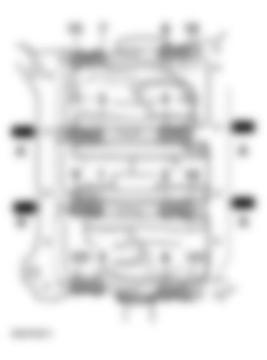 Audi allroad Quattro 2001 - Component Locations -  Tightening Sequence Of Crankshaft Bearing Caps