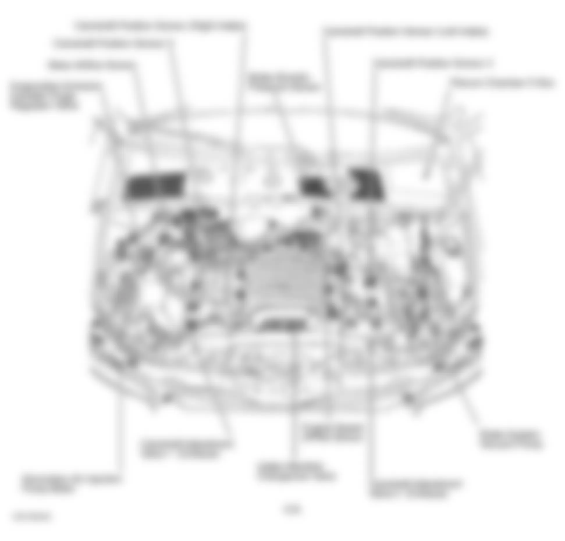 Audi A4 2002 - Component Locations -  Engine Compartment (3.0L)