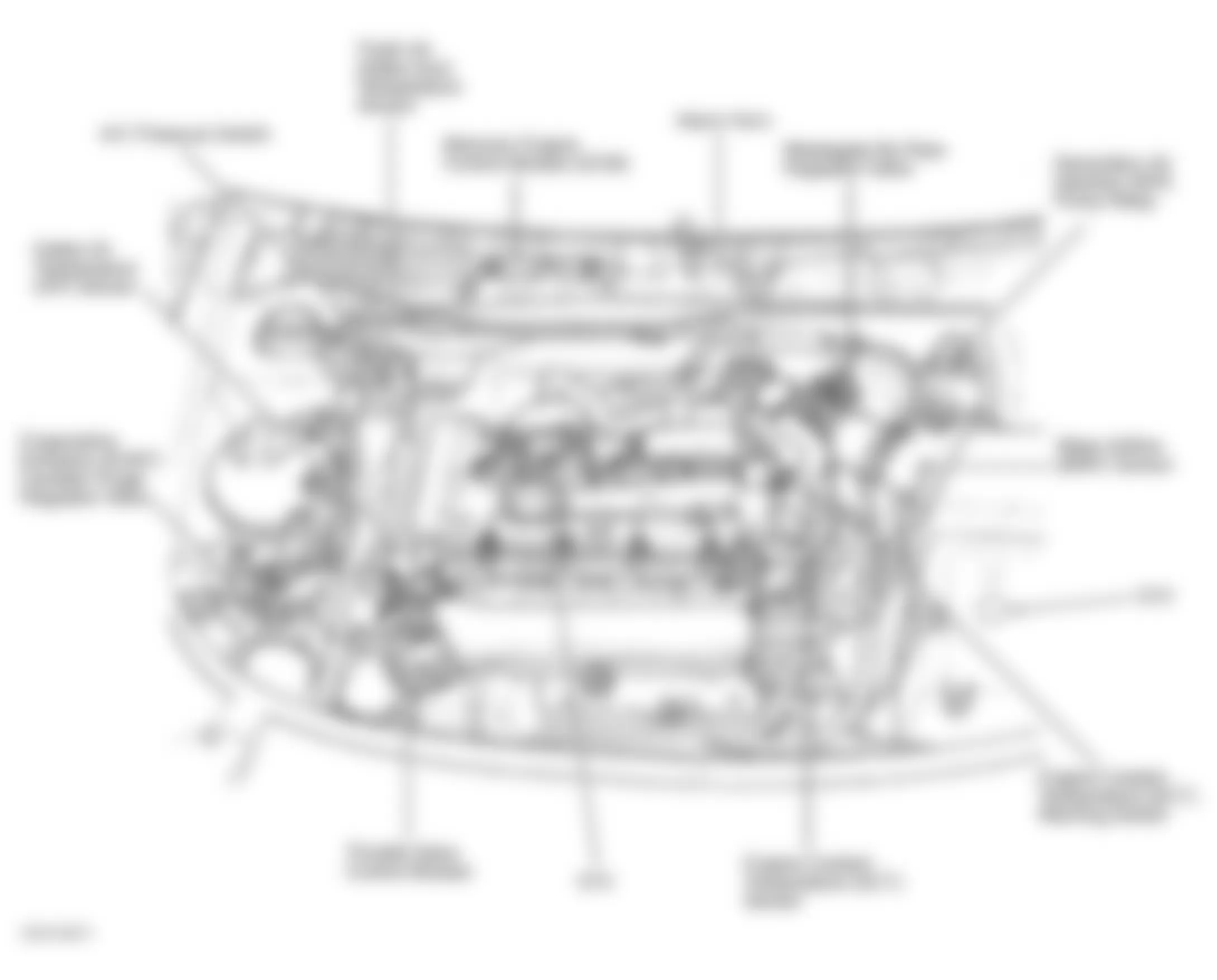 Audi TT 2002 - Component Locations -  Engine Compartment