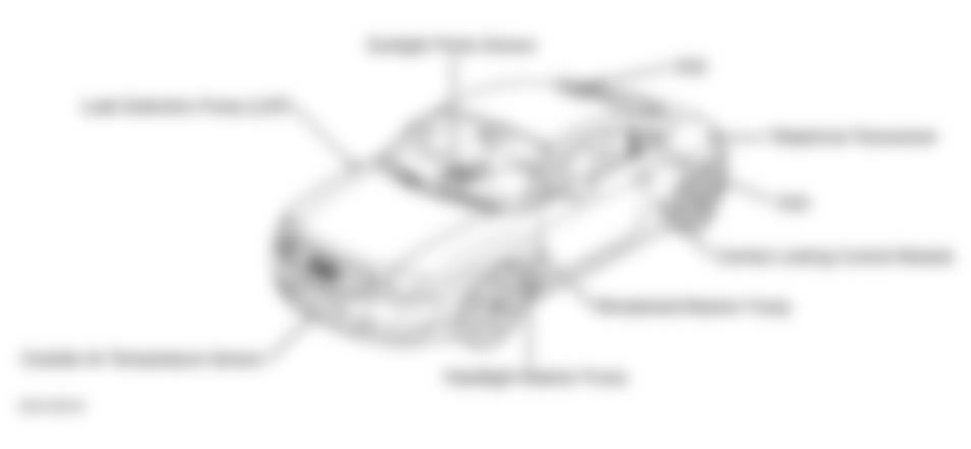Audi TT 2002 - Component Locations -  Vehicle Overview