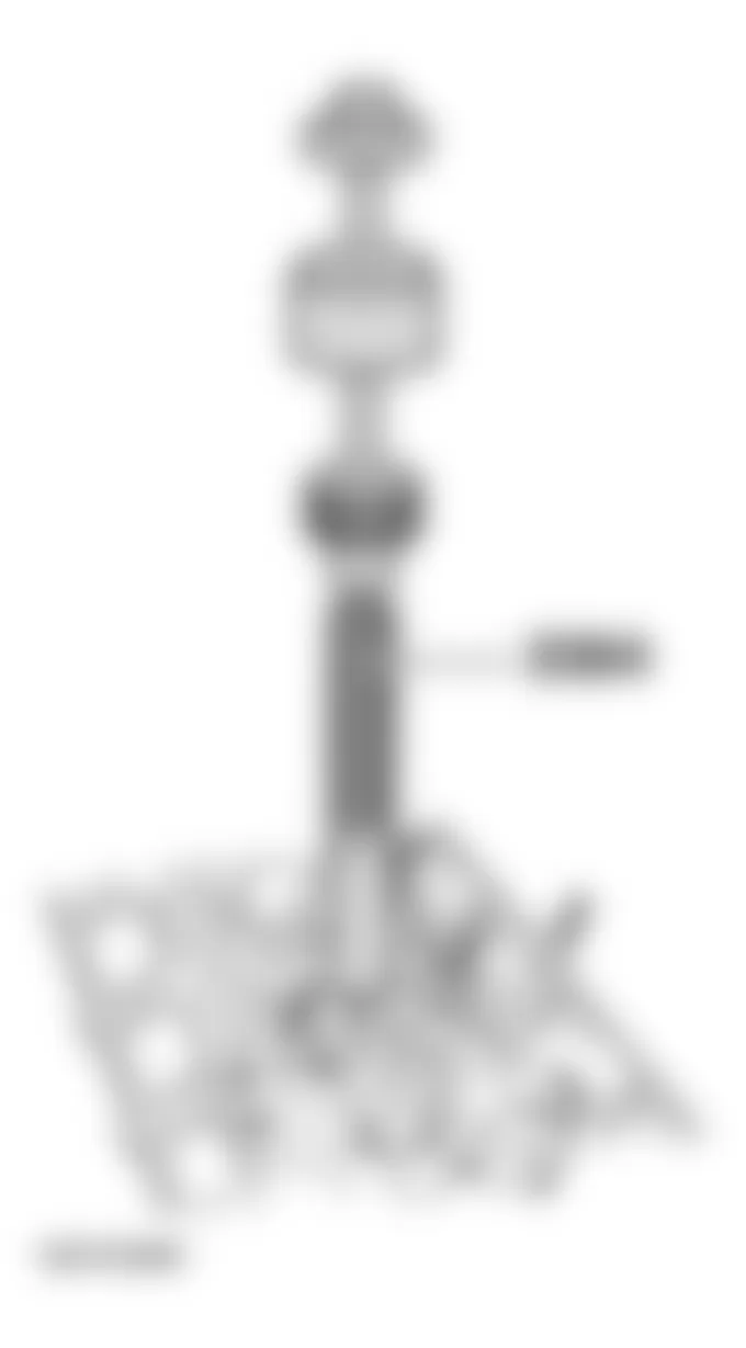 Audi allroad Quattro 2004 - Component Locations -  Disconnecting Valve Stem - Inlet Side