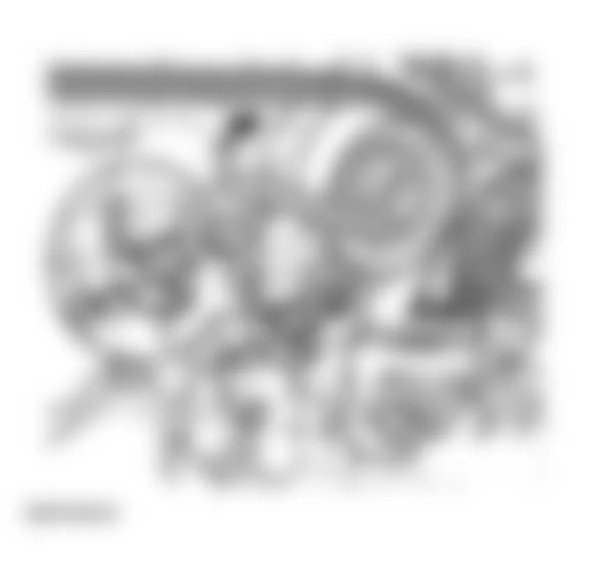 Audi allroad Quattro 2004 - Component Locations -  Turning Toothed Belt Tensioning Roller Clockwise Using Hex Key