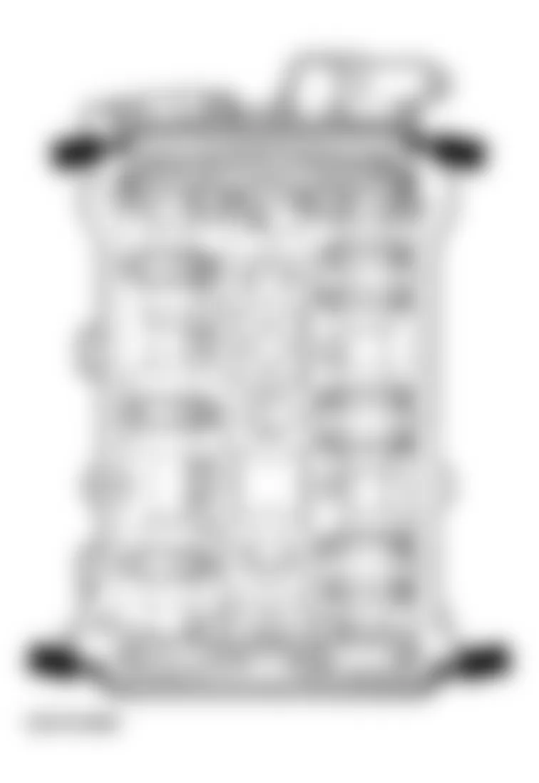 Audi allroad Quattro 2004 - Component Locations -  Locating Seal End Points Of Joints Between Bearing Caps And Cylinder Head