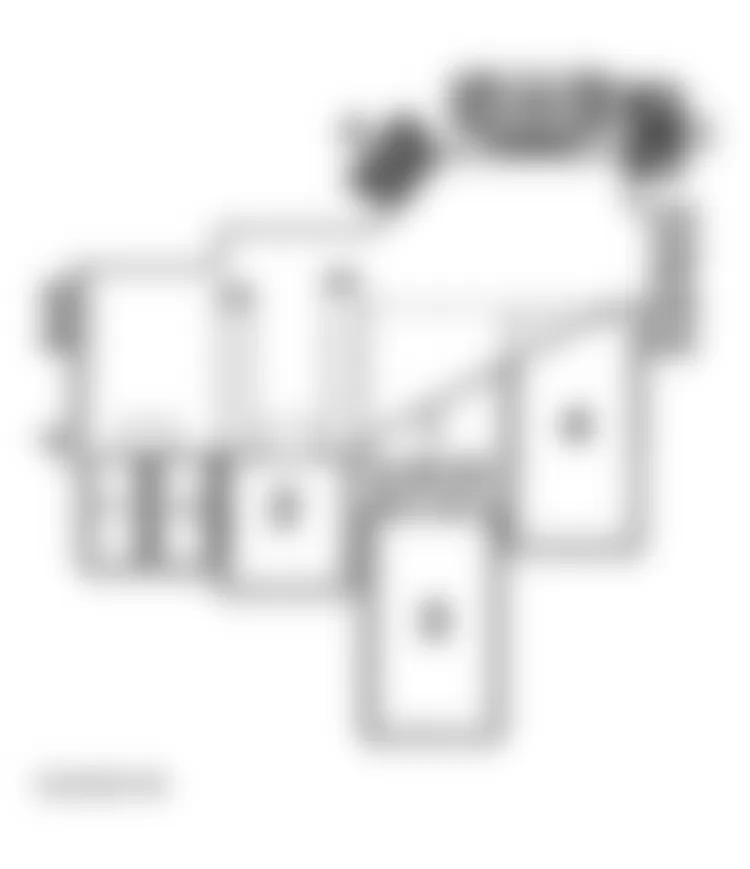 Audi S4 Quattro 2004 - Component Locations -  Identifying Four-Pin Relay Carrier (E-Box)