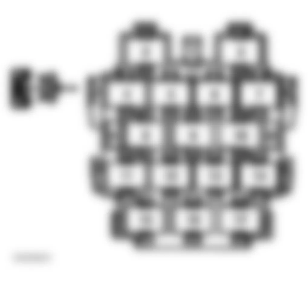 Audi A4 Quattro 2006 - Component Locations - Identifying Connector Station Fuses (Left A Pillar)