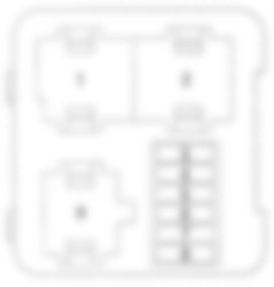Audi TT 2006 - Component Locations -  Identifying W-Box Relay Carrier Fuses & Relays
