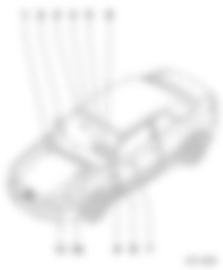 Audi A4 2007 - Component Locations -  Location Of Main Fuse, Connector Stations, Relay/Fuse Carriers & Fuse Panel - Overview