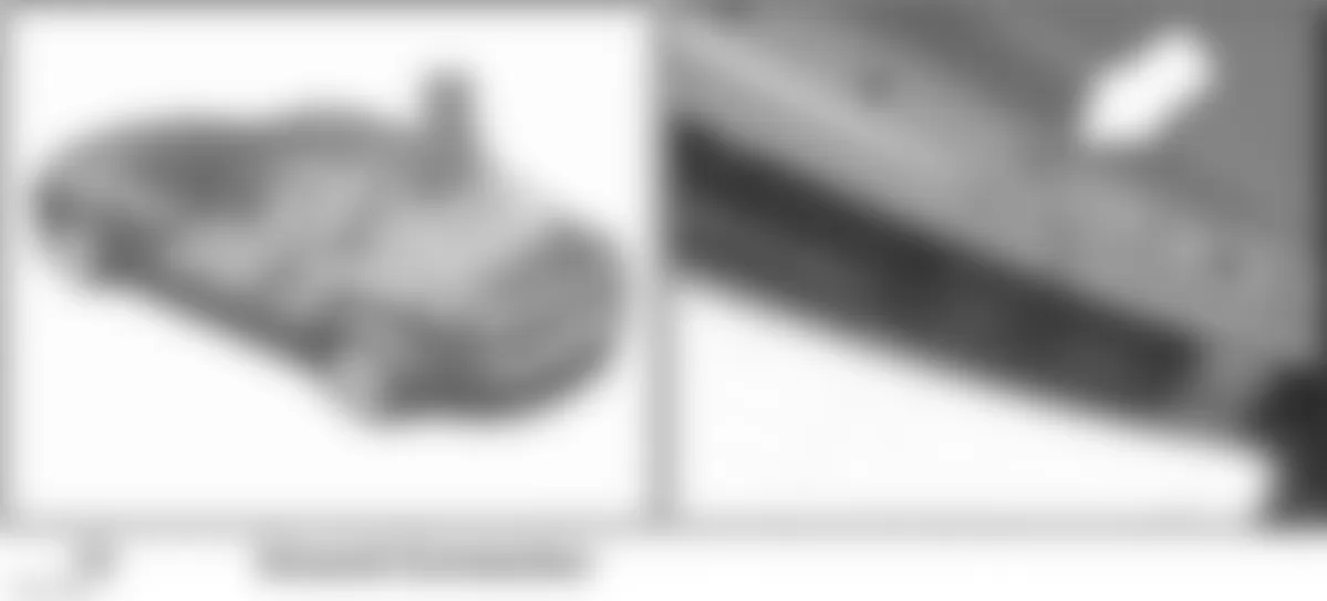 Audi A4 2007 - Component Locations -  Rear Of Roof