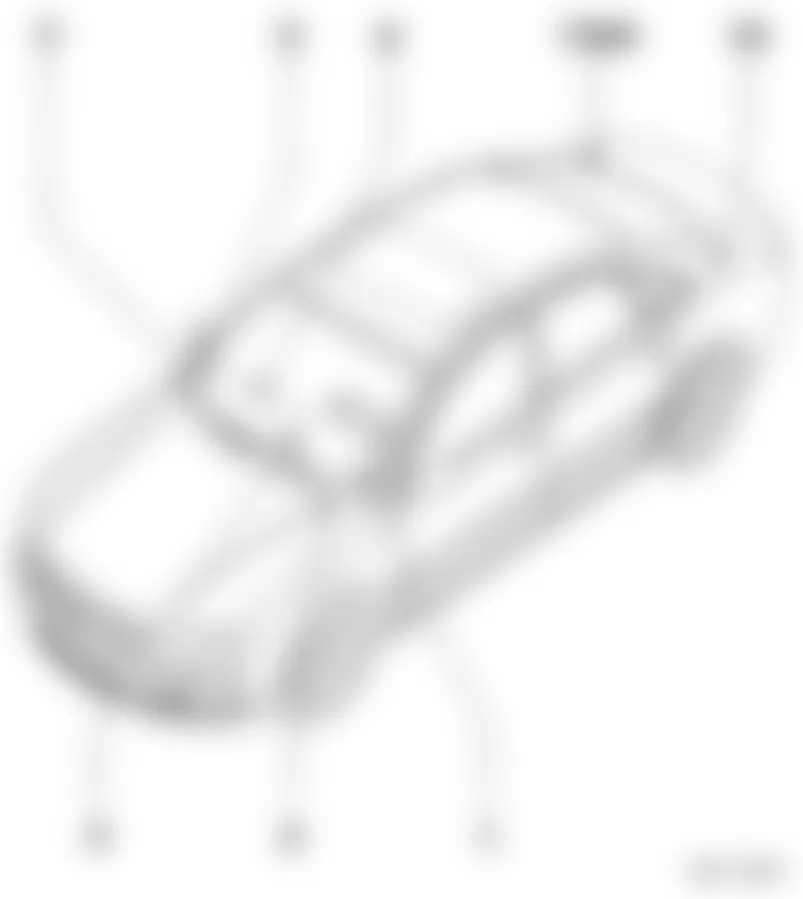 Audi S8 Quattro 2007 - Component Locations -  Identifying Relay & Fuse Holder Overview