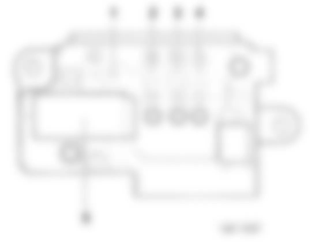 Audi A3 2008 - Component Locations -  Position Of Relays On Main Fuse Panel - Luggage Compartment - Right Side Rear