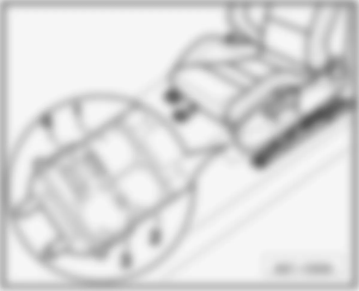 Audi A5 Quattro 2008 - Component Locations -  Under Drivers Seat