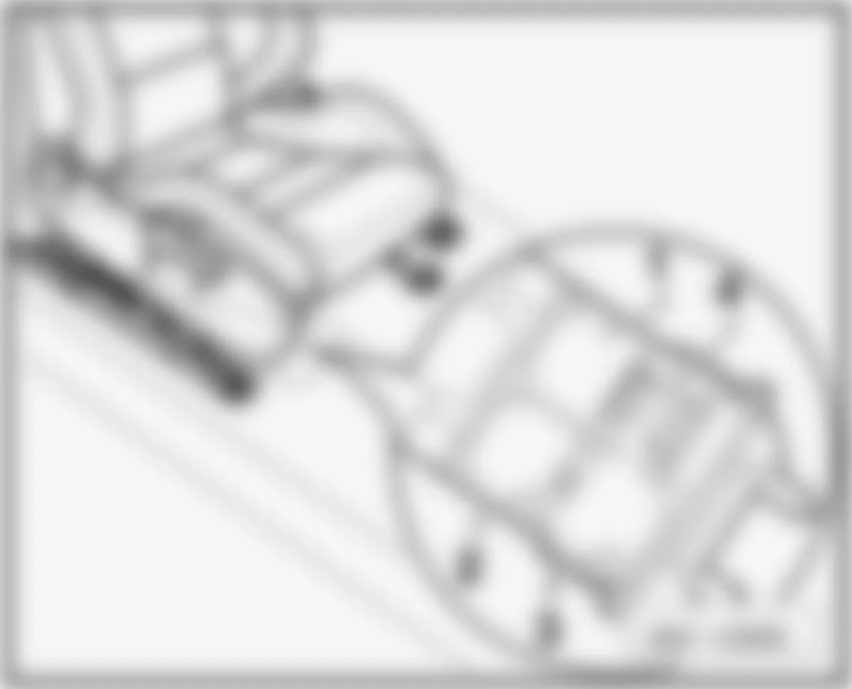 Audi A5 Quattro 2008 - Component Locations -  Under Front Passengers Seat