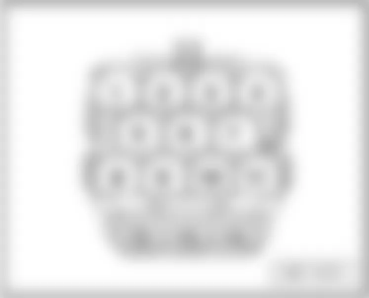 Audi A6 2009 - Component Locations -  Connector Station, Behind Left Kick Panel